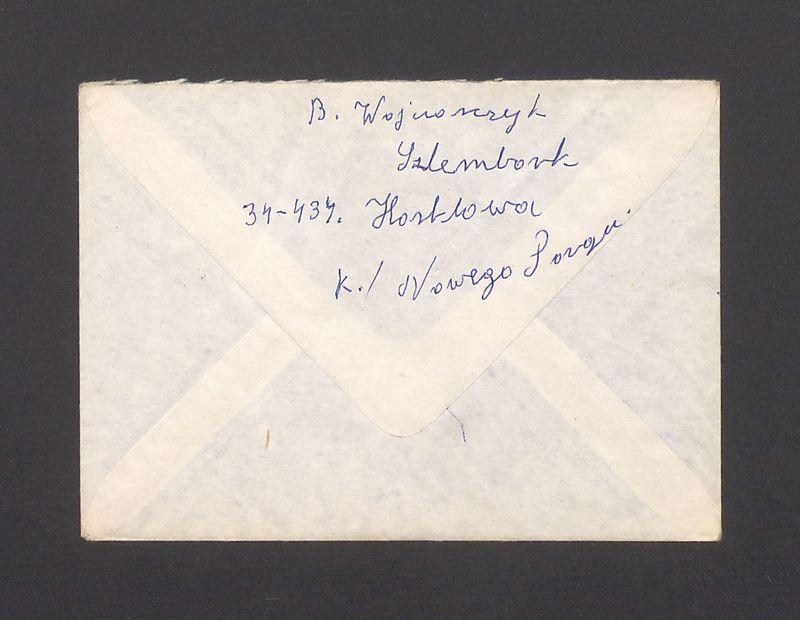 Koperta, nad. B. Wojnorczyk