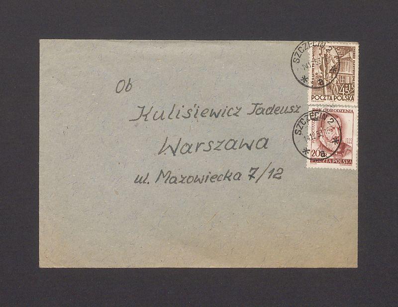 Koperta, nad. Łojas Jan