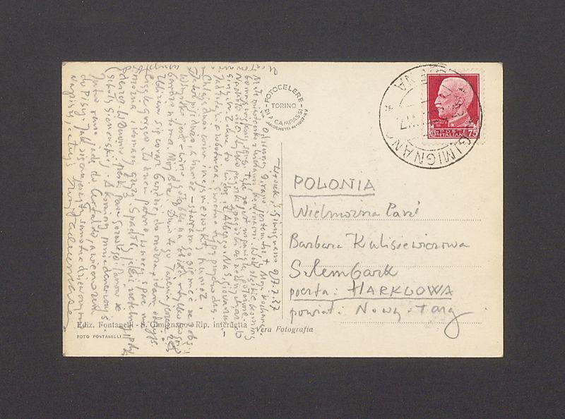 Od wczoraj 9. rano jestem tu, ty moja kochana [...]