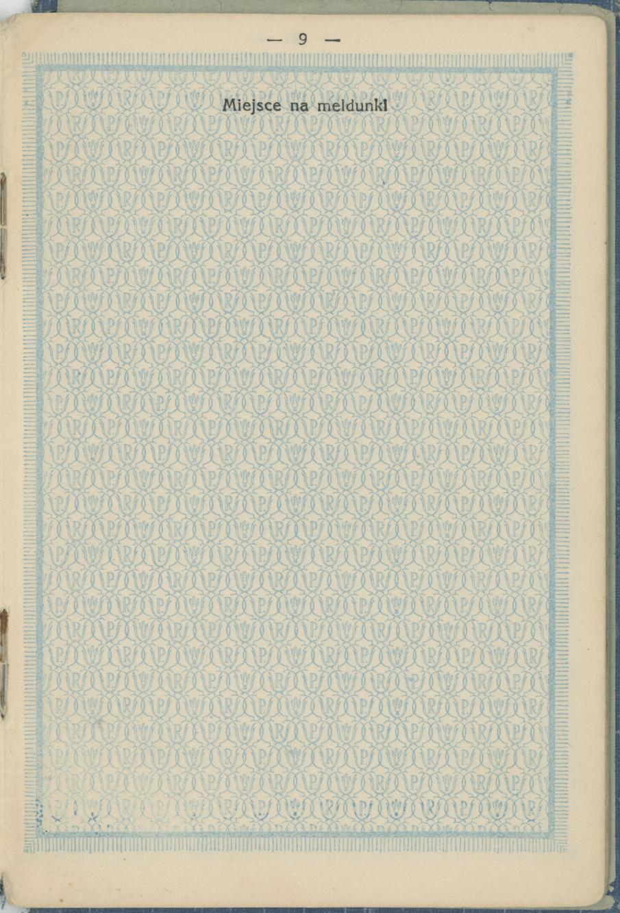 Dowód osobisty Mieczysława Trzeciaka