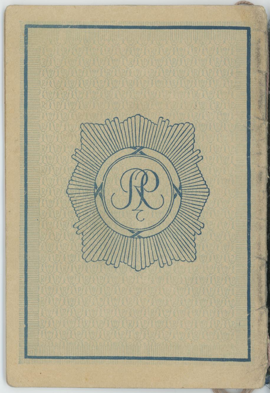 Dowód osobisty Mieczysława Trzeciaka