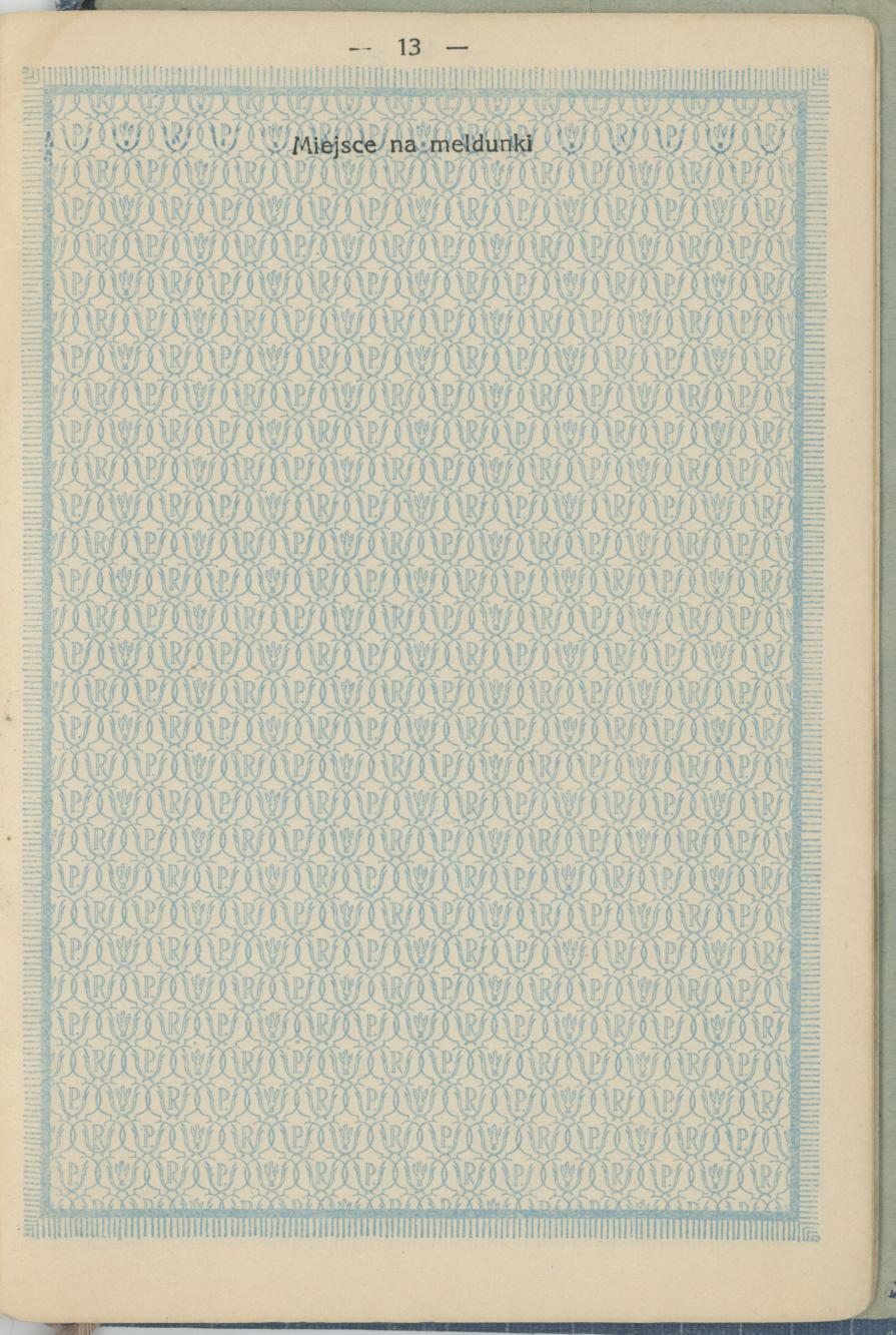 Dowód osobisty Mieczysława Trzeciaka