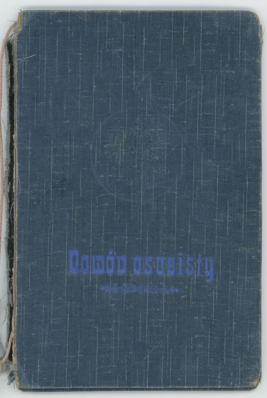 Dowód osobisty Mieczysława Trzeciaka