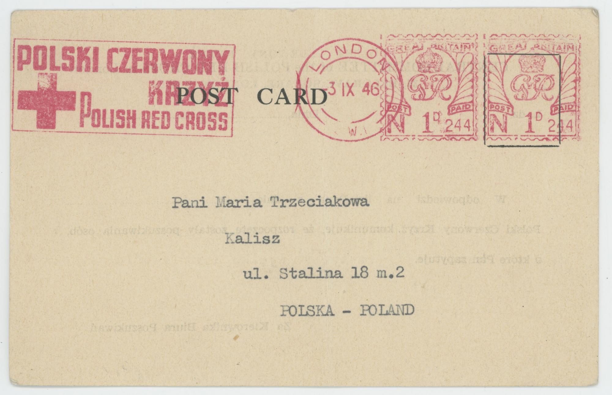 Informacja o podjęciu poszukiwań Mieczysława Trzeciaka przez PCK