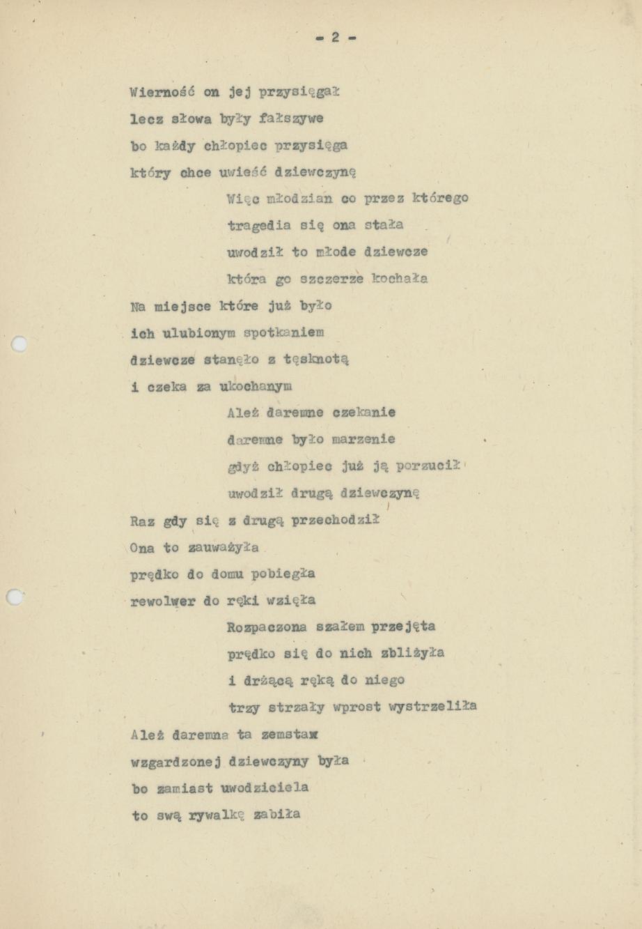 Ach jakaś smutna godzino