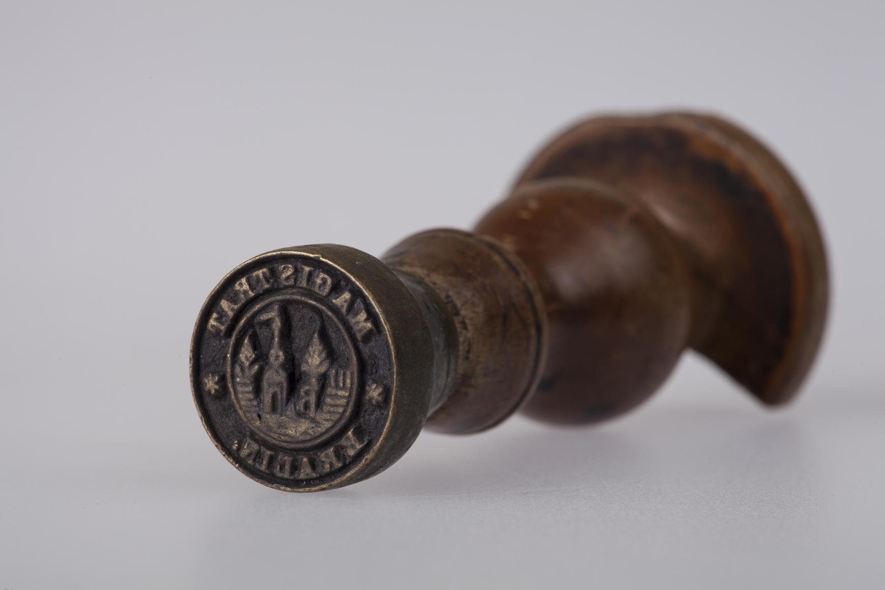 Pieczęć magistratu w Bralinie