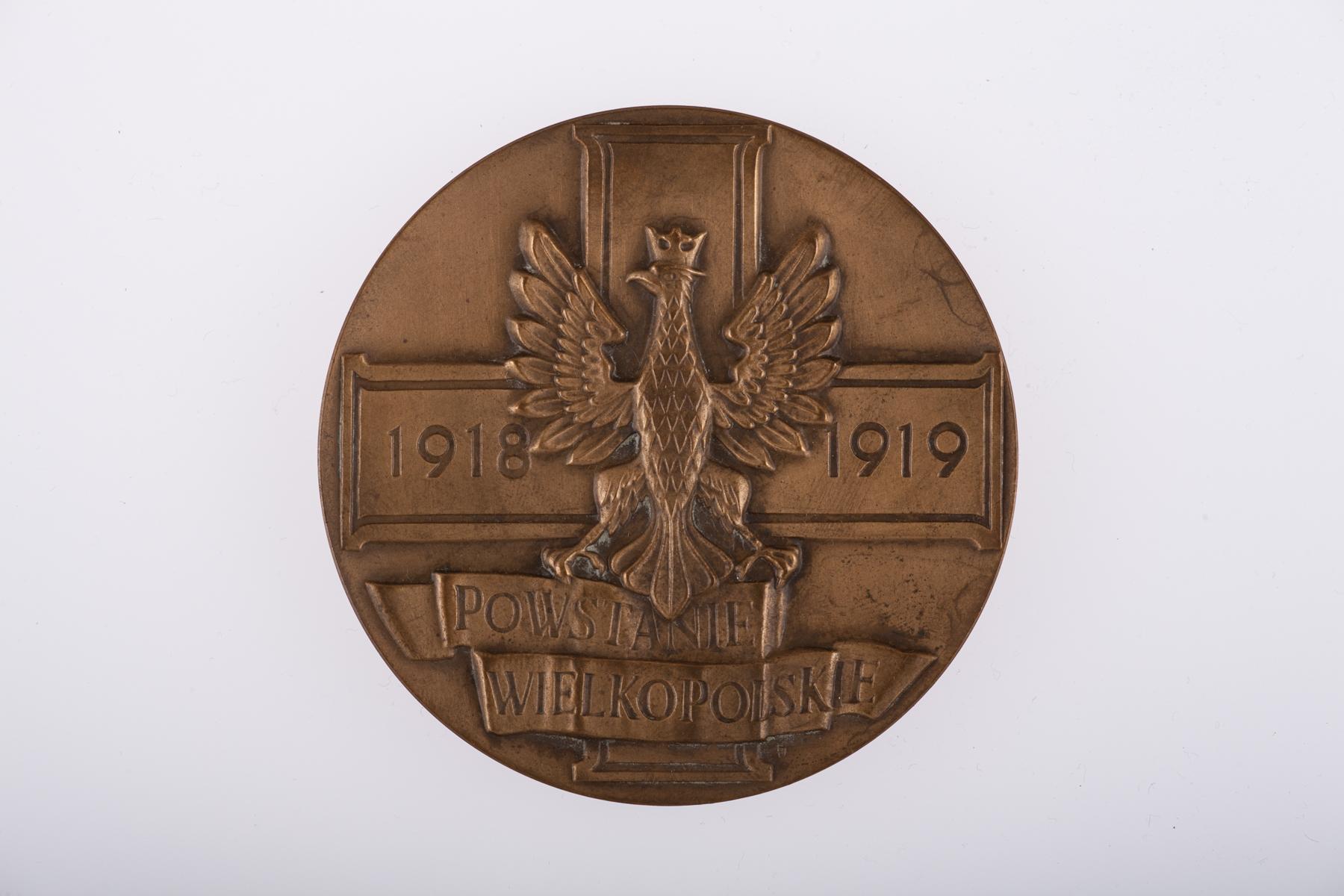 Medal na 65-lecie Powstania Wielkopolskiego