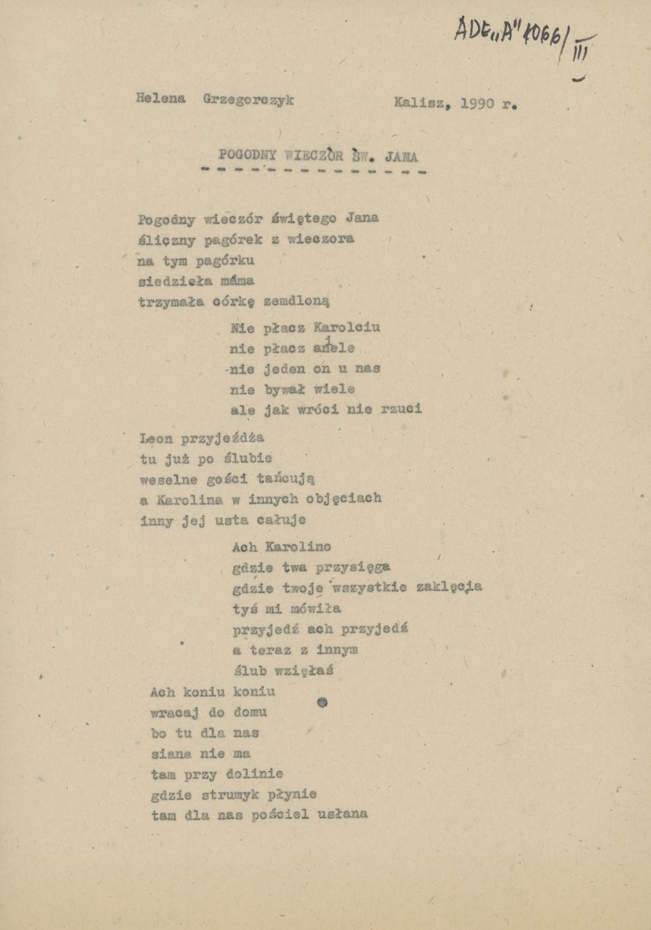 Pogodny wieczór św. Jana