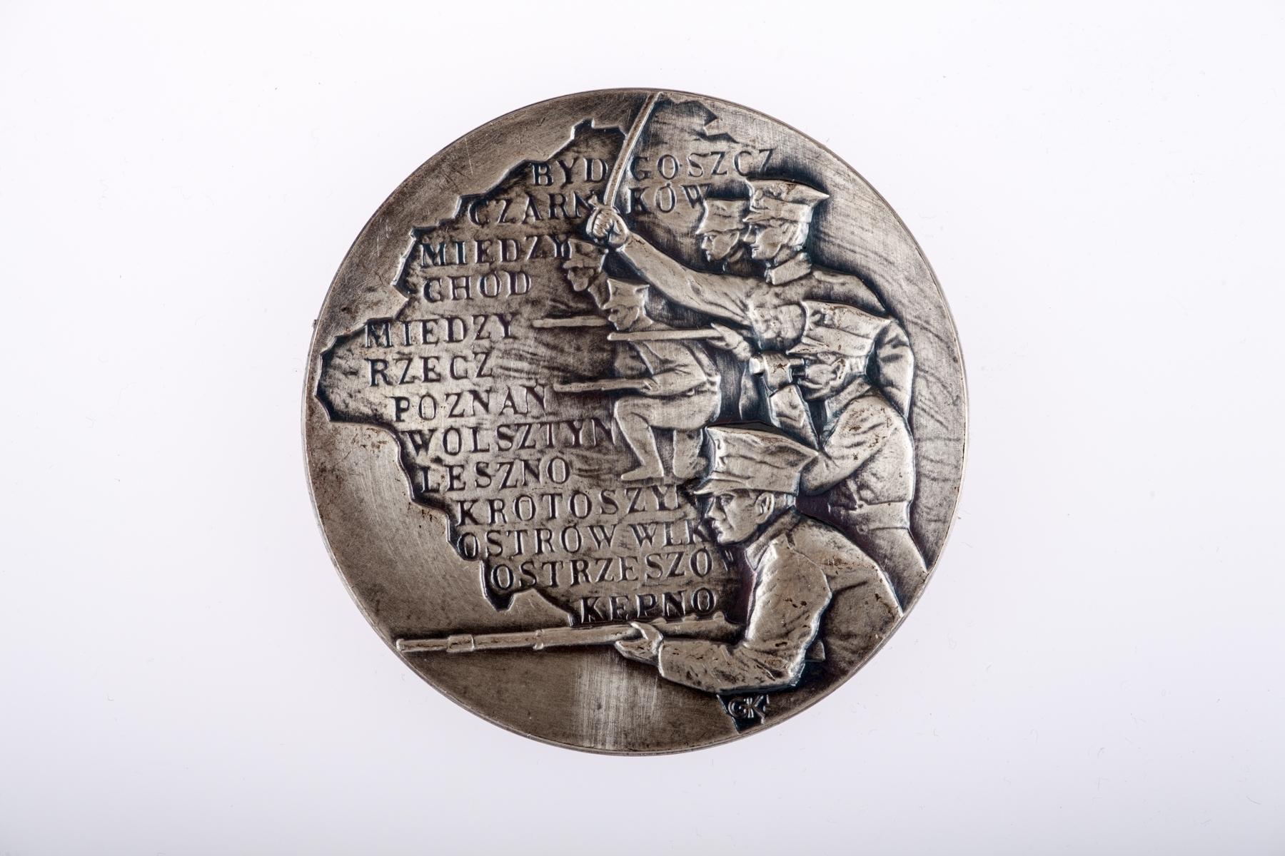 Medal na 65-lecie Powstania Wielkopolskiego