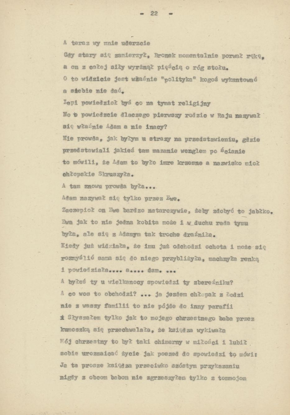 Śpiewy ludowe weselne na terenie miasta Kalisza i powiatu śpiewane dowcipy i przysłowia