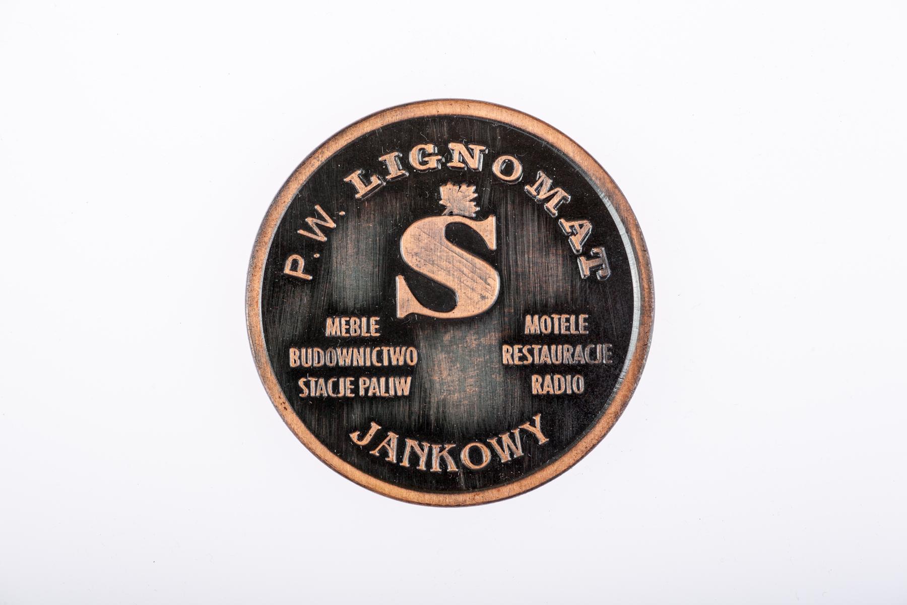 Medal na 30-lecie zakładu stolarskiego w Słupi pod Kępnem