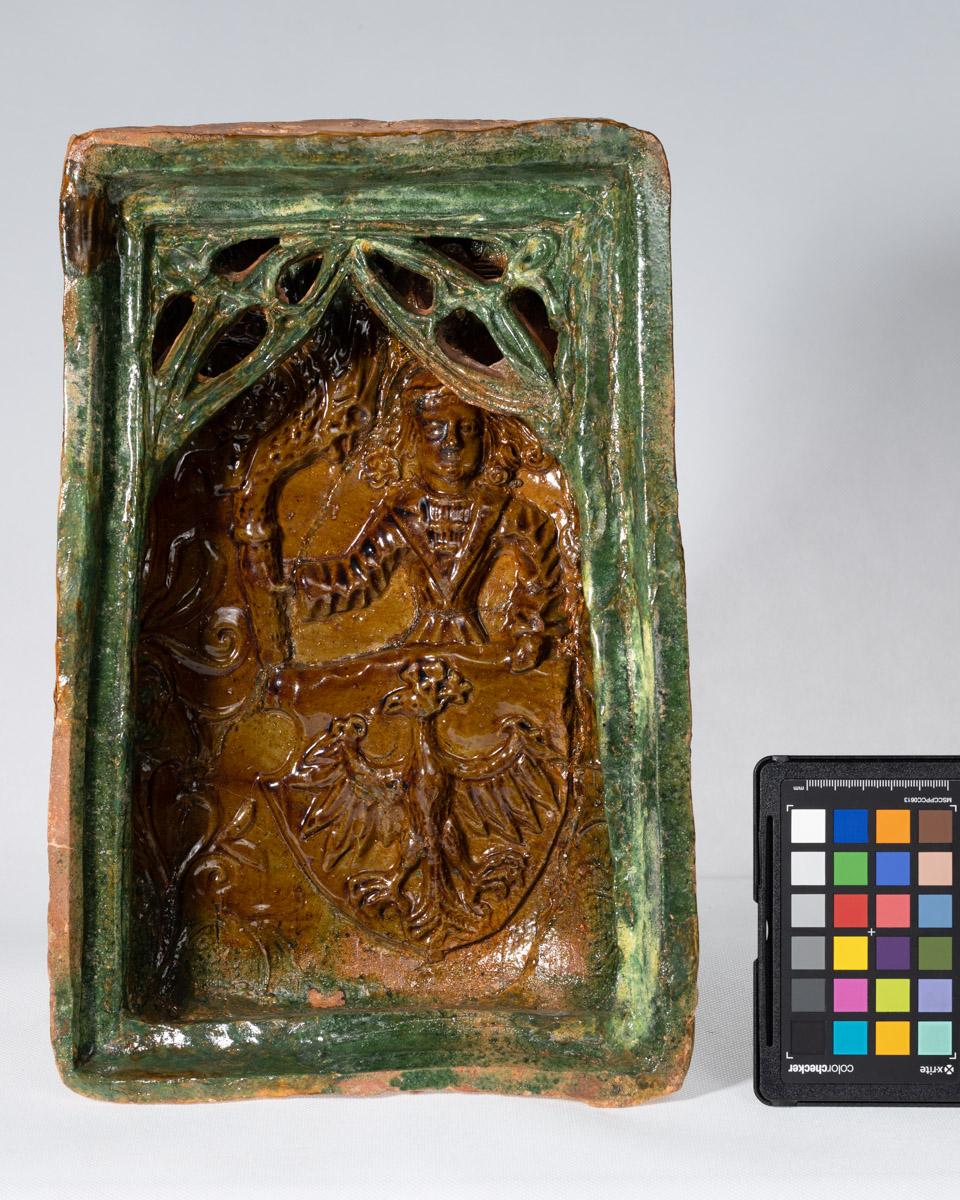 Kafel z herbem Orzeł Biały