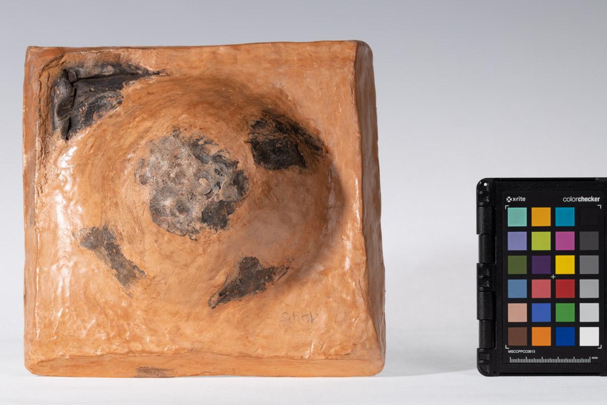 Kafel z rozetą kwiatową