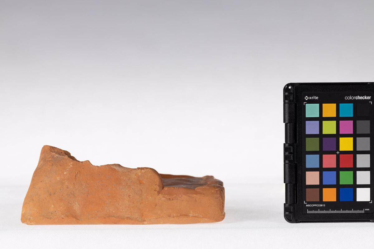 Kafel z motywem rozety kwiatowej