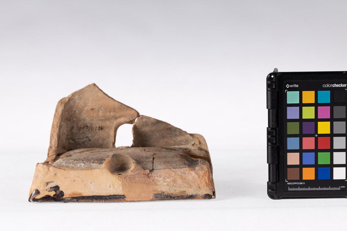 Kafel z rozetą kwiatową