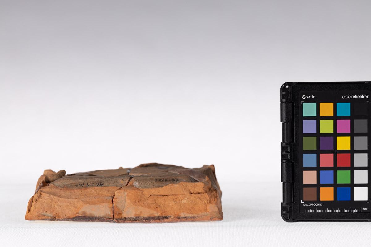 Kafel z rozetą kwiatową