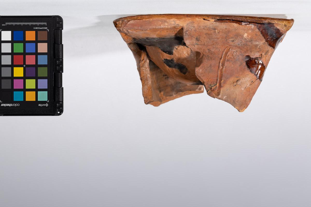 Kafel z rozetą kwiatową