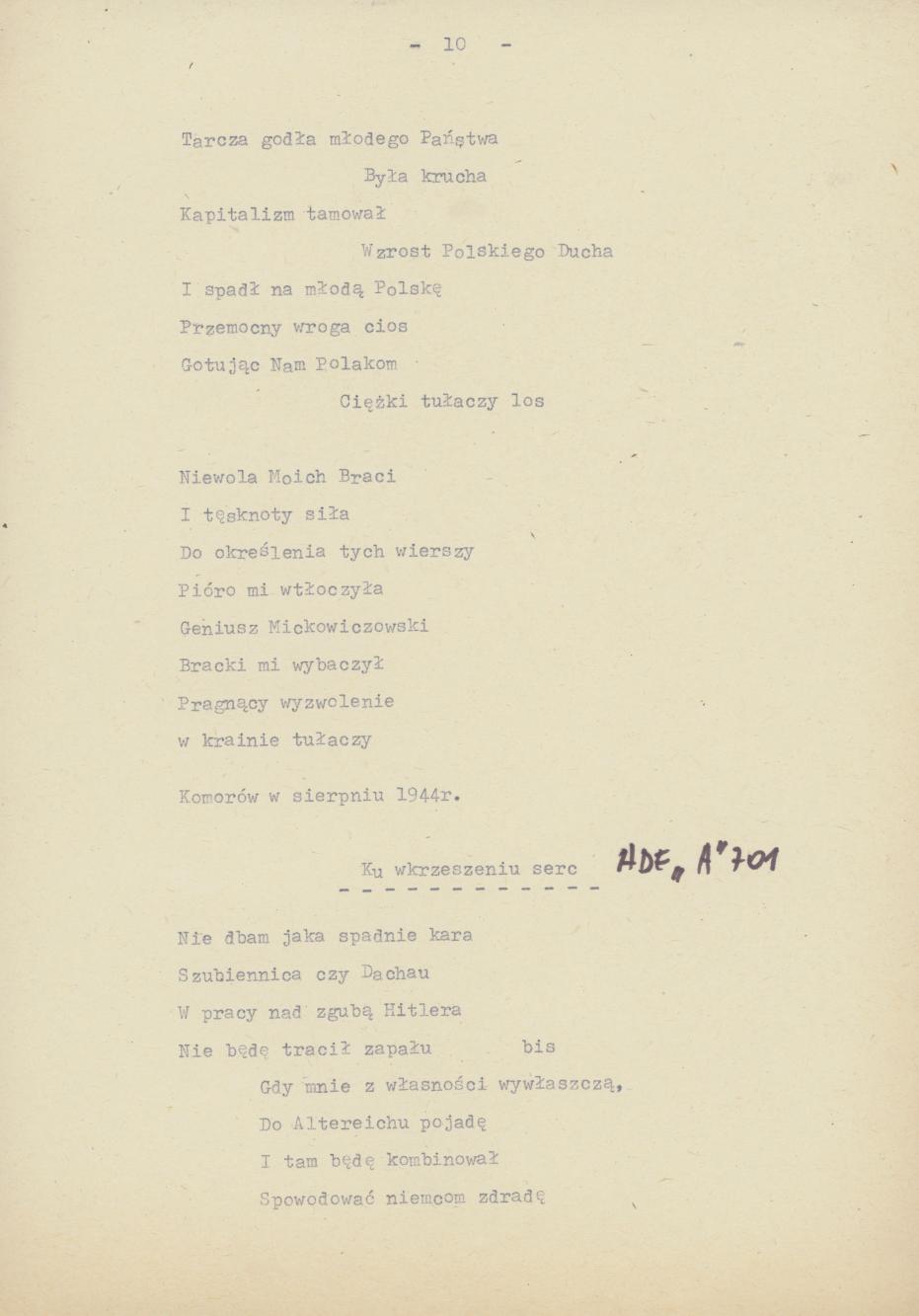 Okres okupacji hitlerowskiej