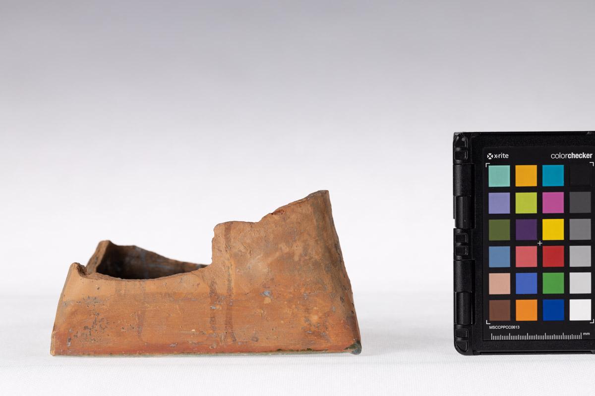 Kafel z rozetą kwiatową