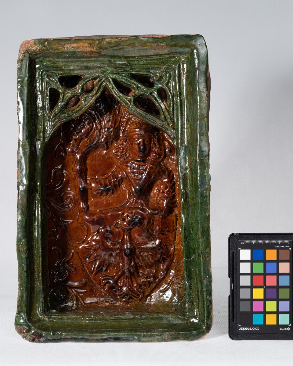 Kafel z herbem Orzeł Biały