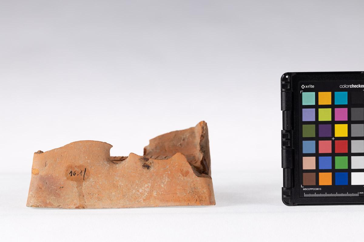 Kafel z rozetą kwiatową