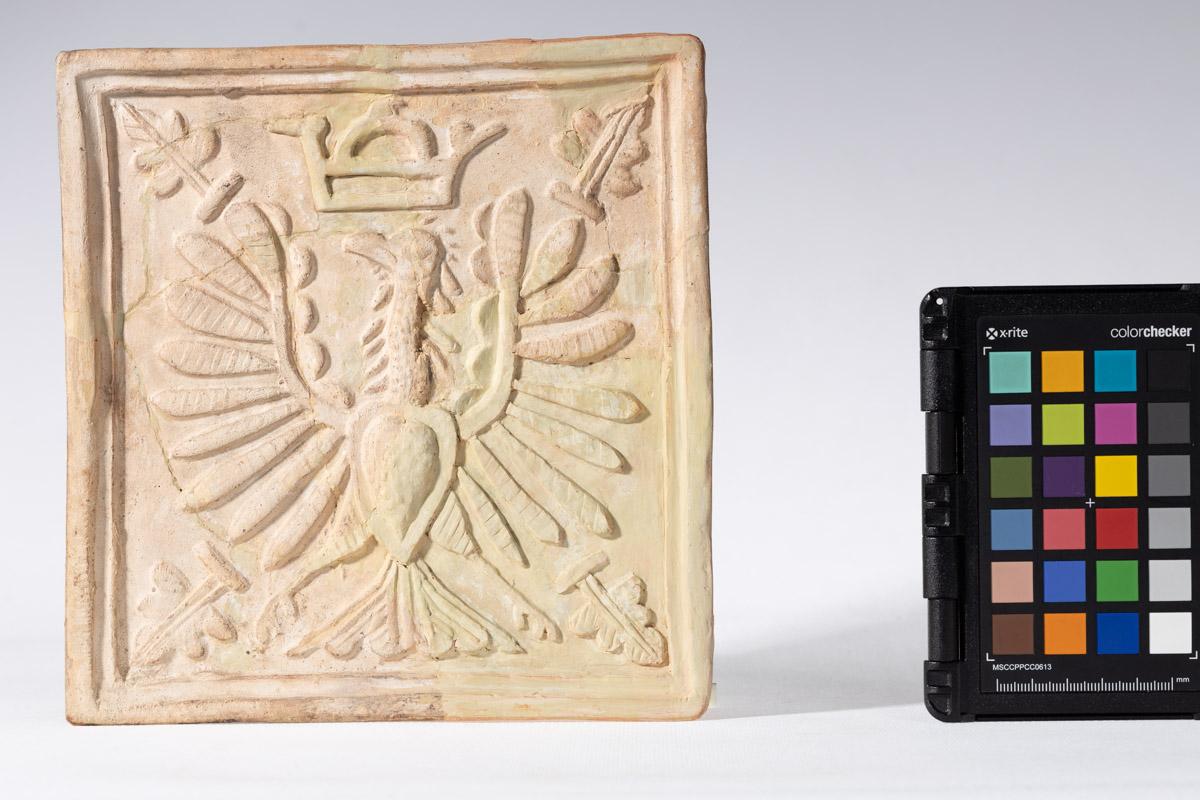 Kafel z herbem Orzeł Biały