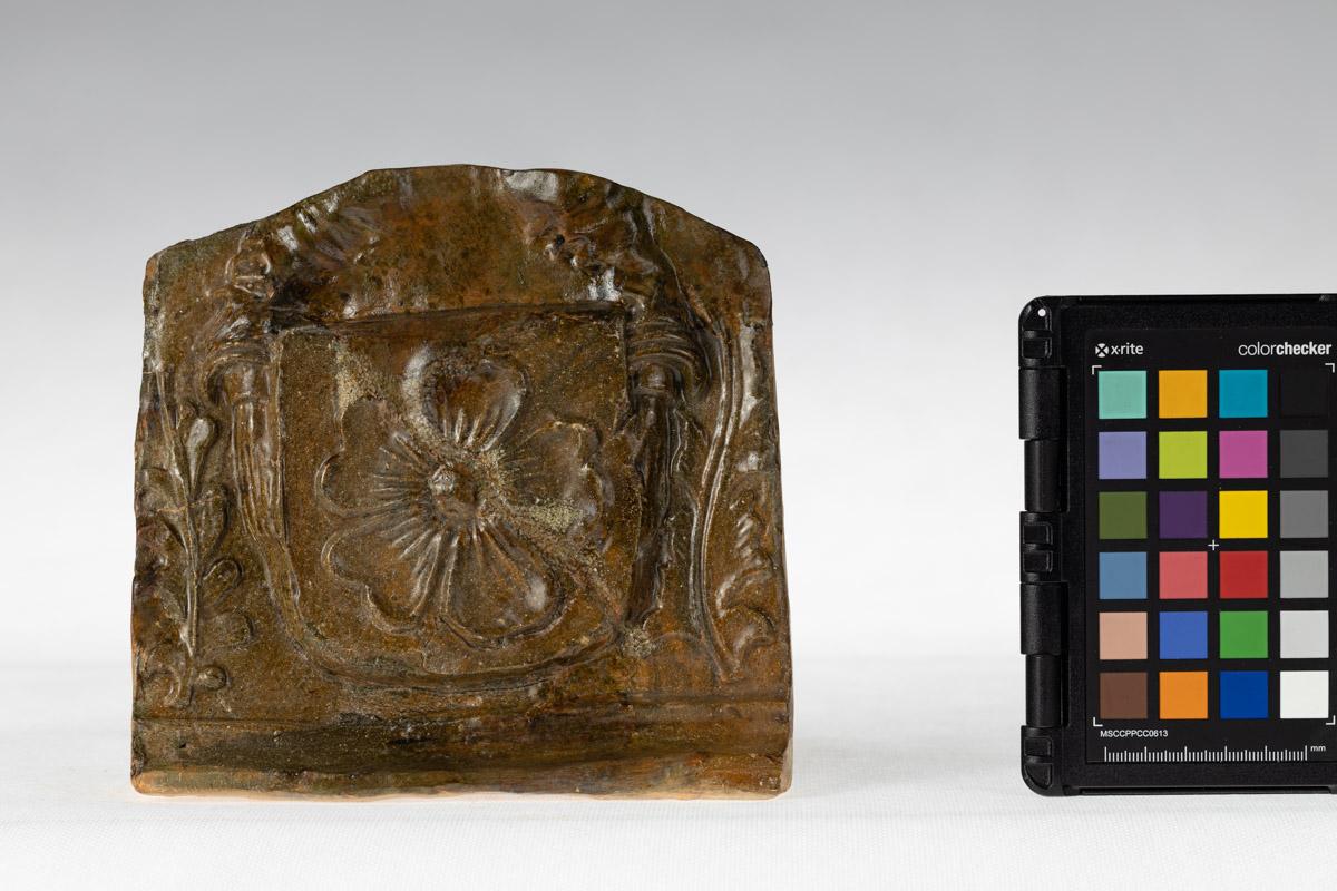 Kafel z herbem Poraj