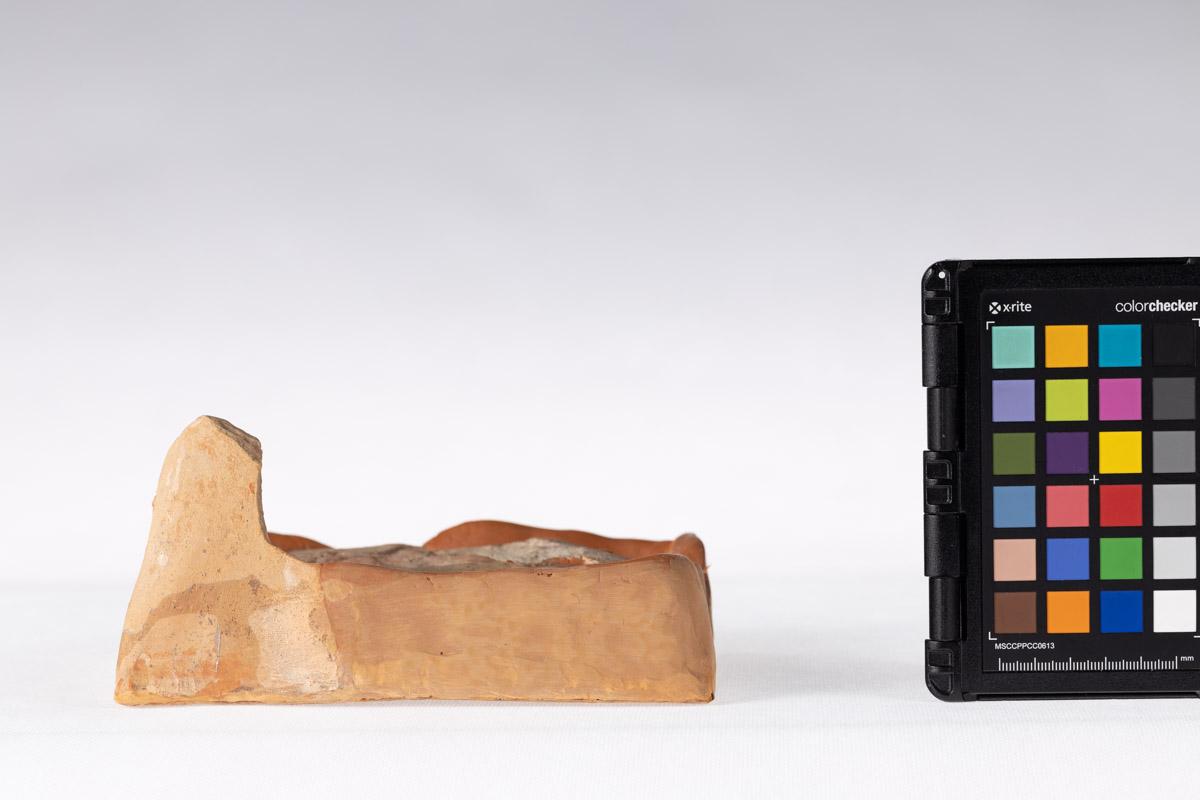 Kafel z motywem makówki