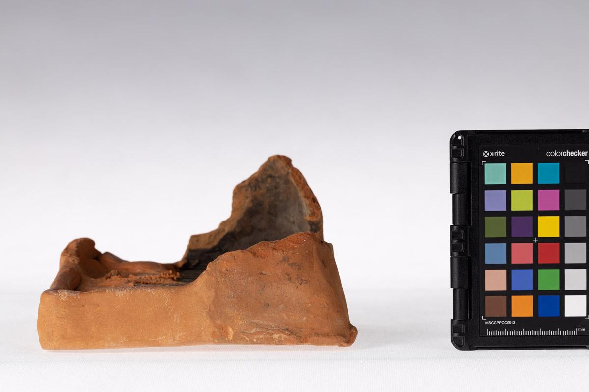 Kafel z rozetą kwiatową