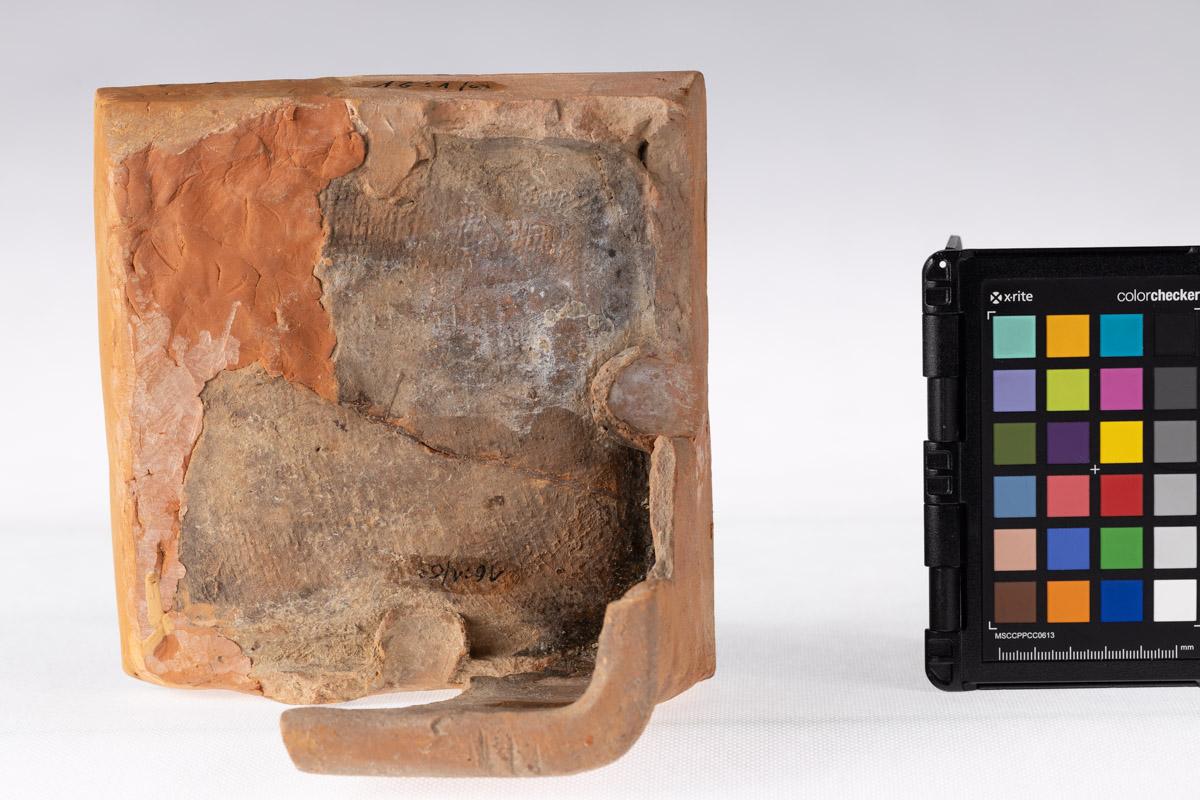 Kafel z motywem roślinnym