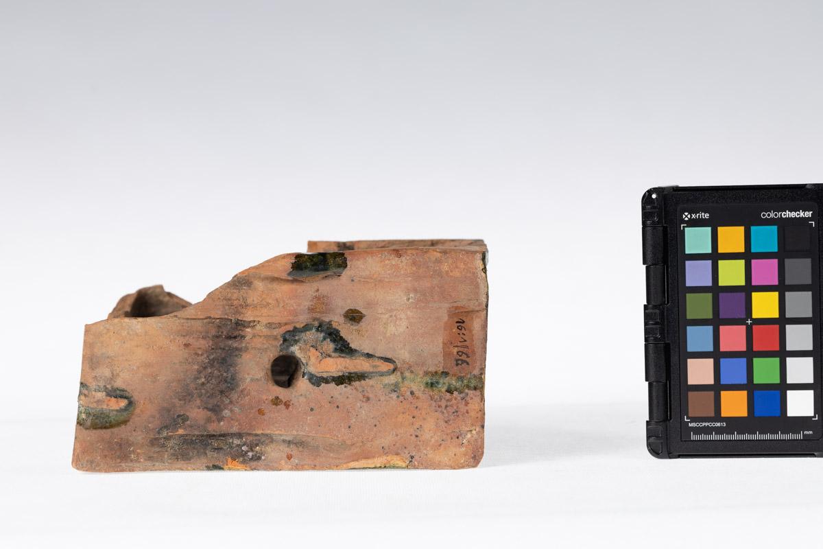 Kafel z rozetą kwiatową