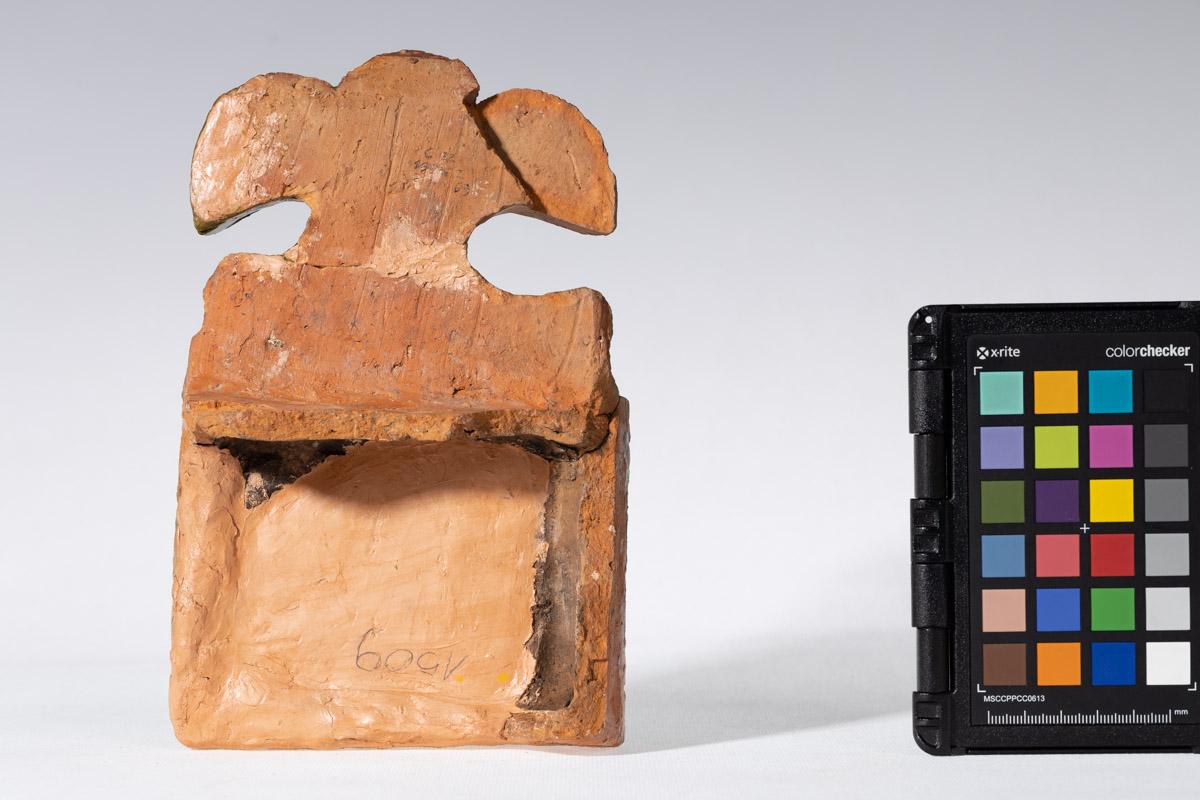 Kafel z motywem półksiężyca i gwiazd