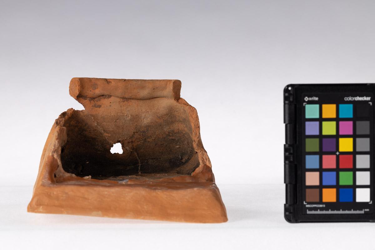 Kafel z rozetą kwiatową