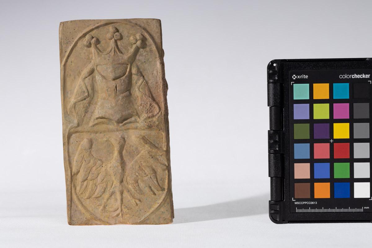 Kafel z herbem Orzeł Biały