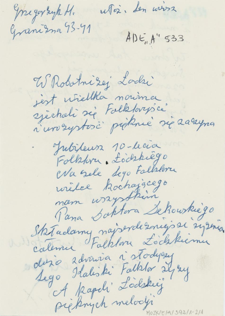 W robotniczej Łodzi