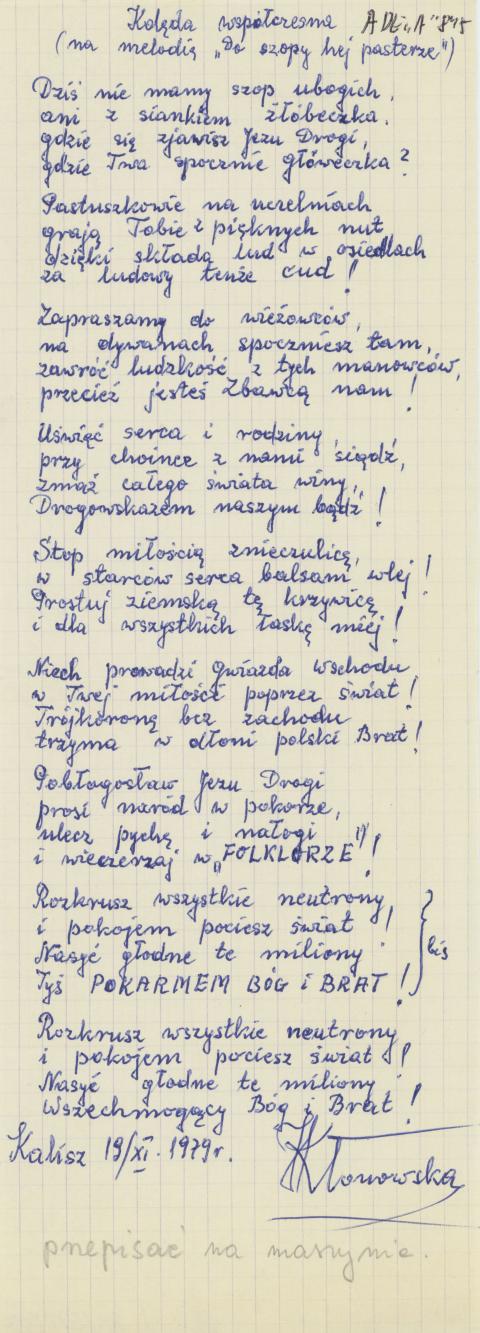 Kolęda współczesna