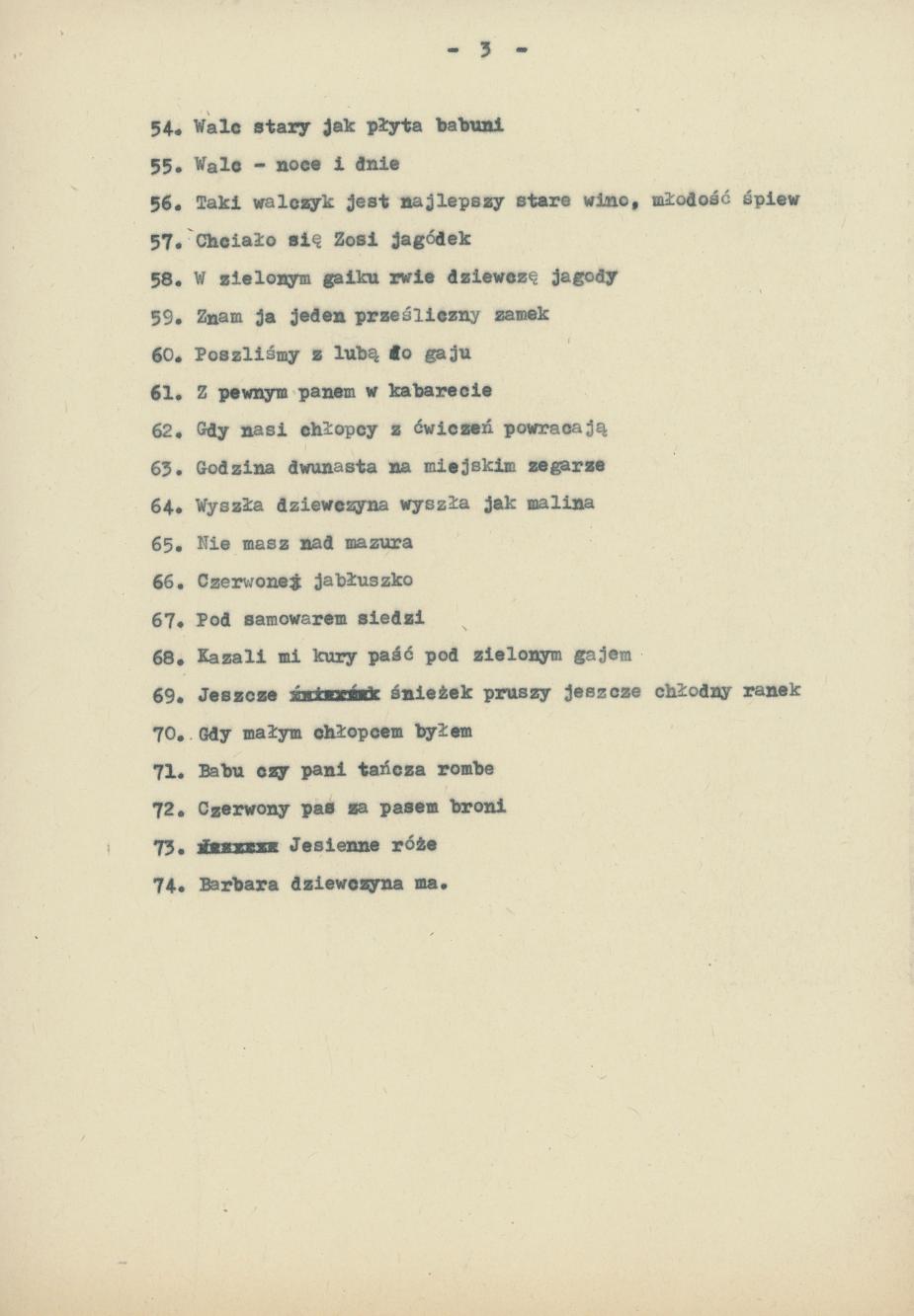 Szlagiery śpiewane w okresie międzywojennym