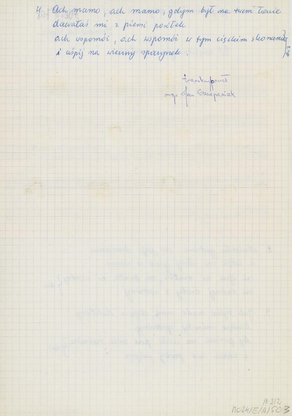 W więziennym szpitalu