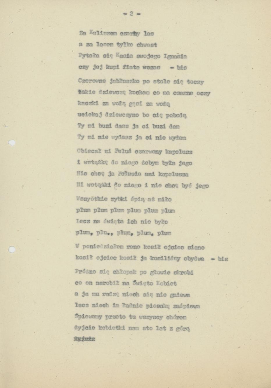 Idzie Maciek bez wieś