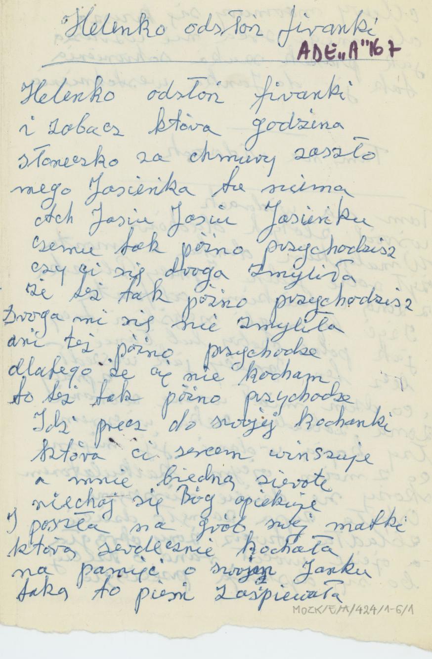 Helenko odsłoń firanki