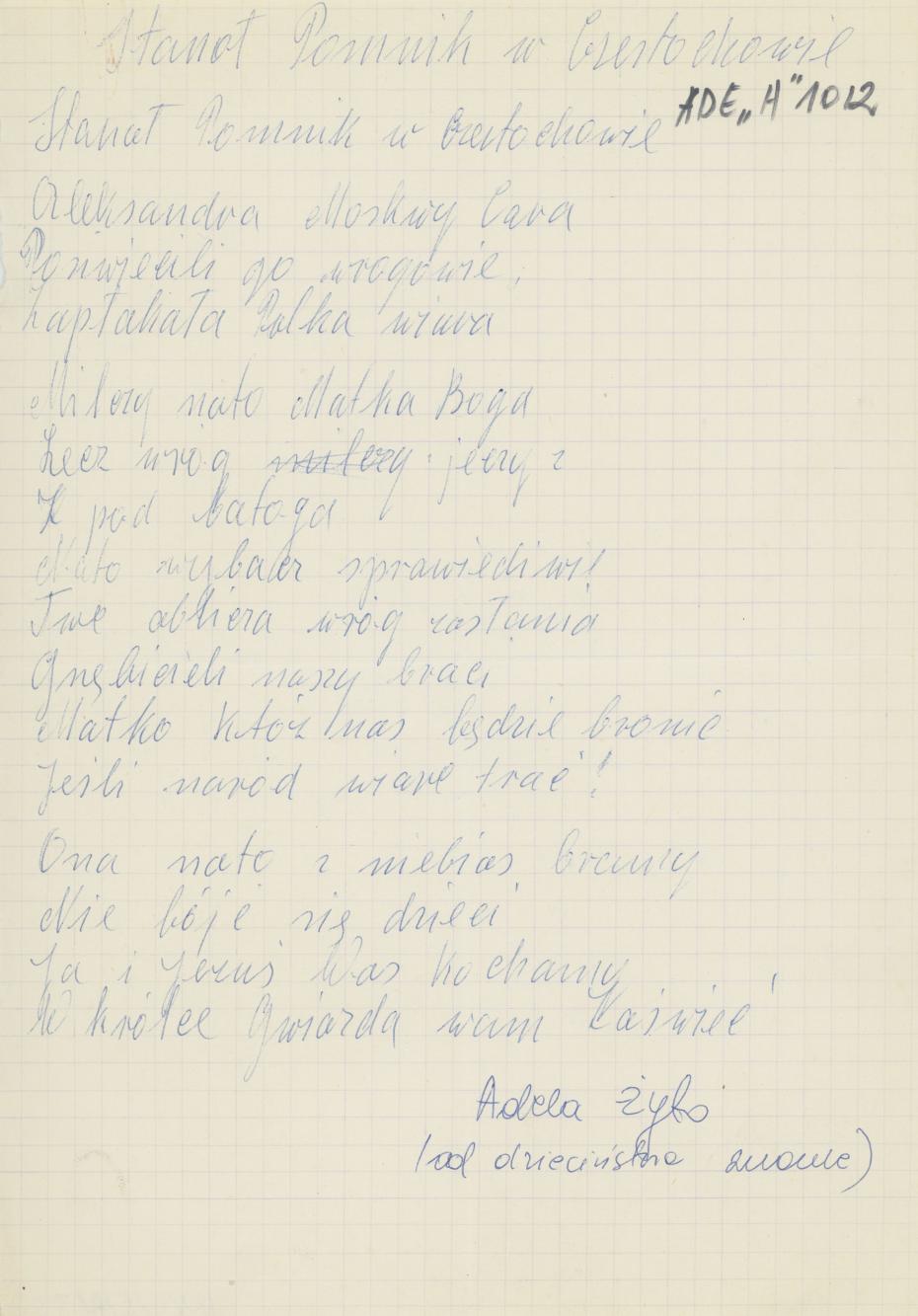 Stanął pomnik w Częstochowie