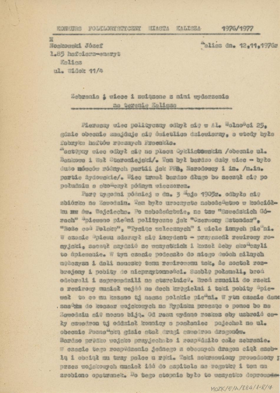 Ciekawostki dawnego Kalisza