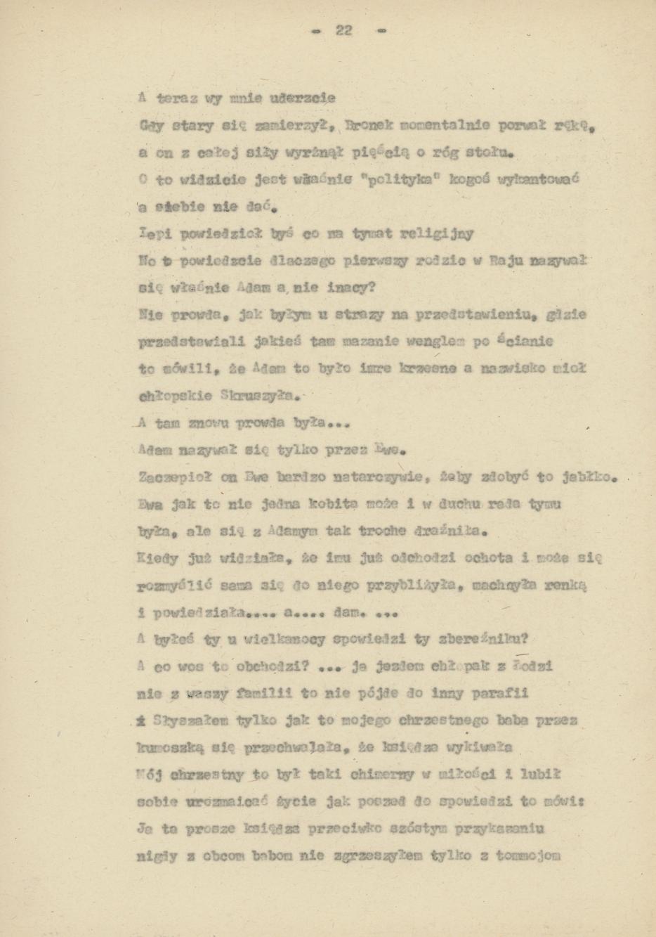 Śpiewy ludowe weselne na terenie miasta Kalisza i powiatu śpiewane, cz. 2