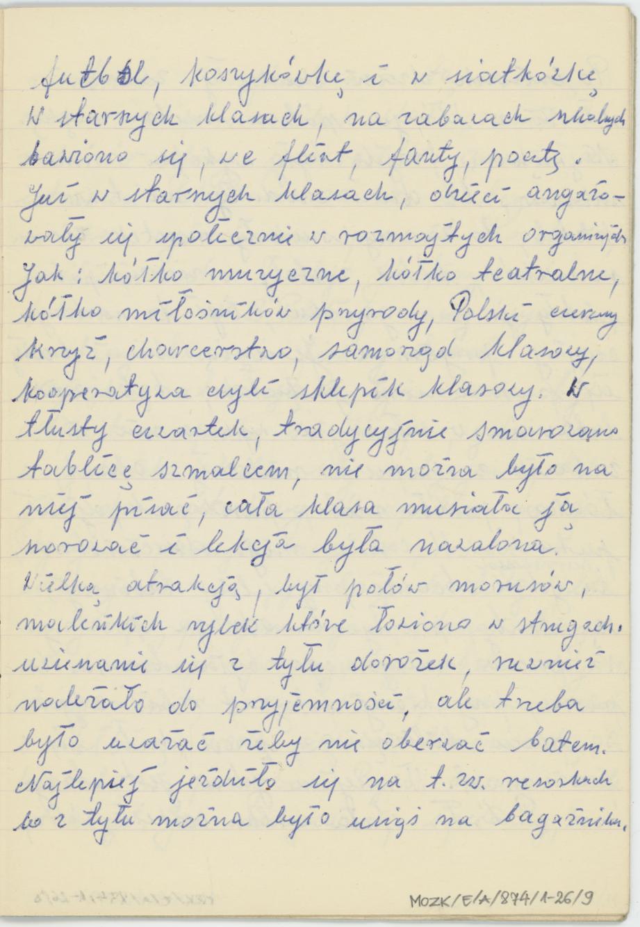 Antoni Zieliński - wspomnienia, cz. 1