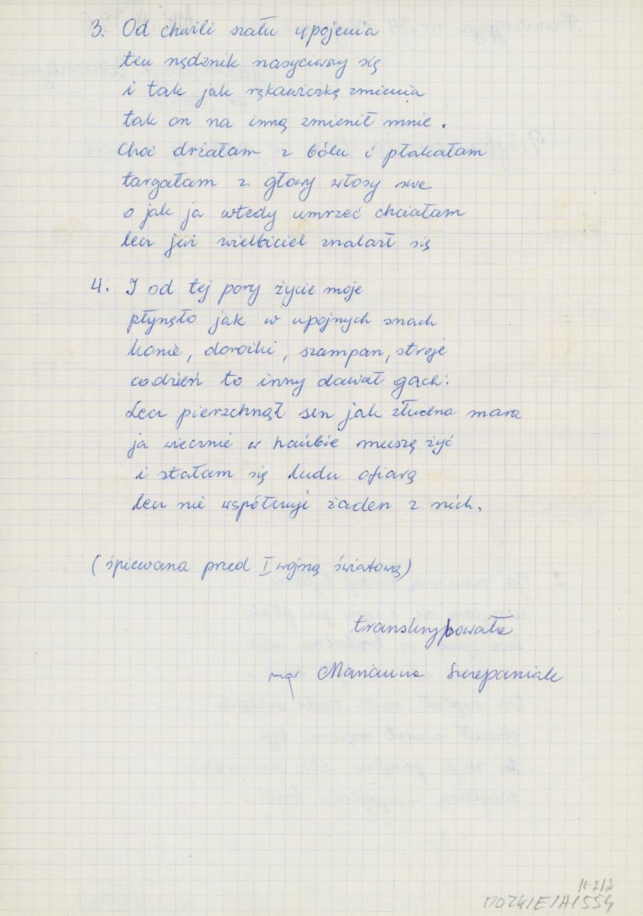 Wybaczcie, że tak w nędznej szacie