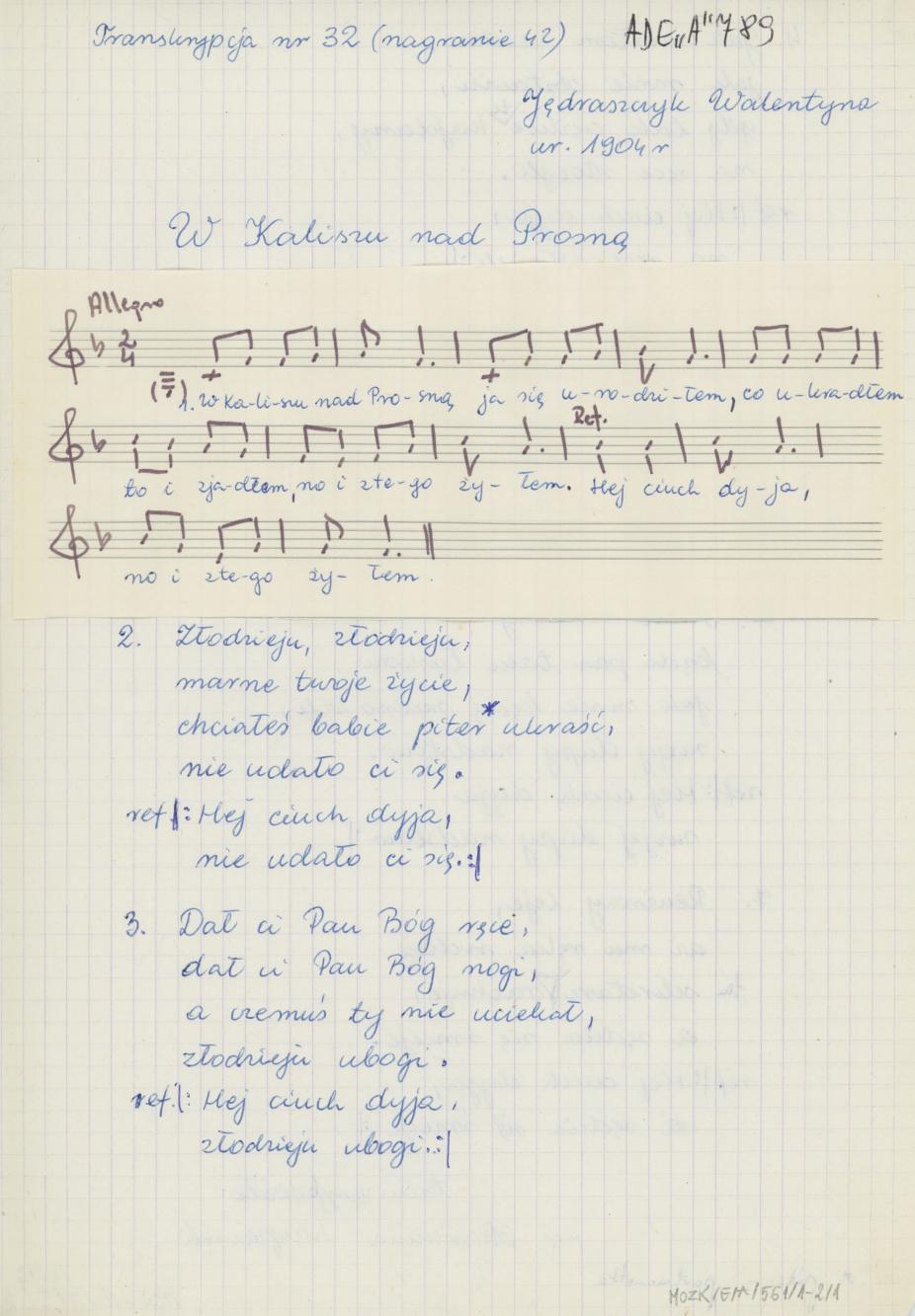 W Kaliszu nad Prosną