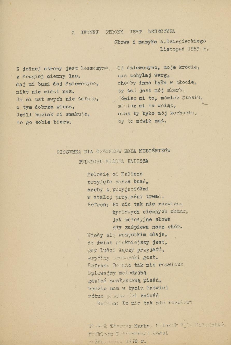 Z jednej strony jest leszczyna