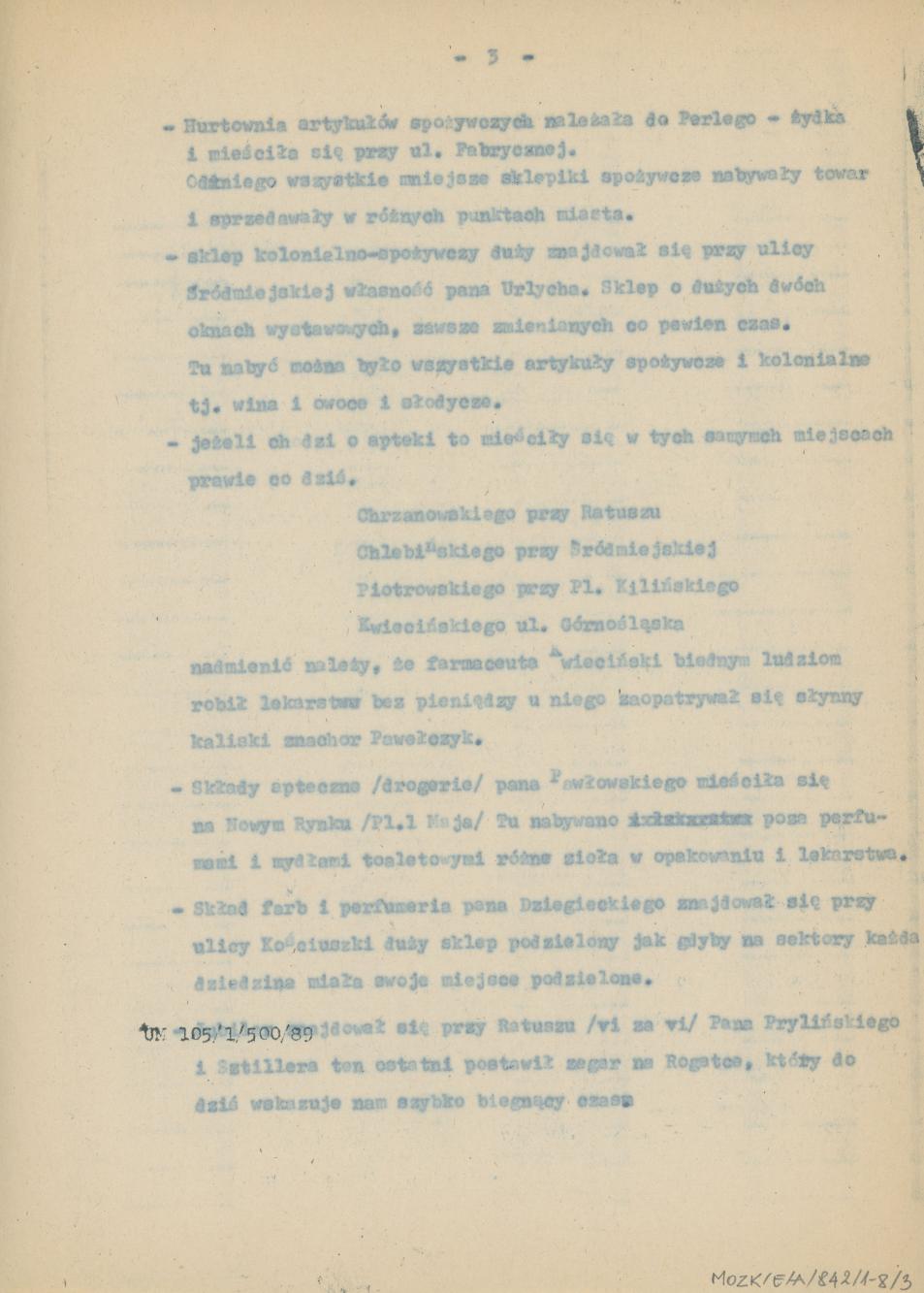 Sklepy kaliskie przed II wojną światową