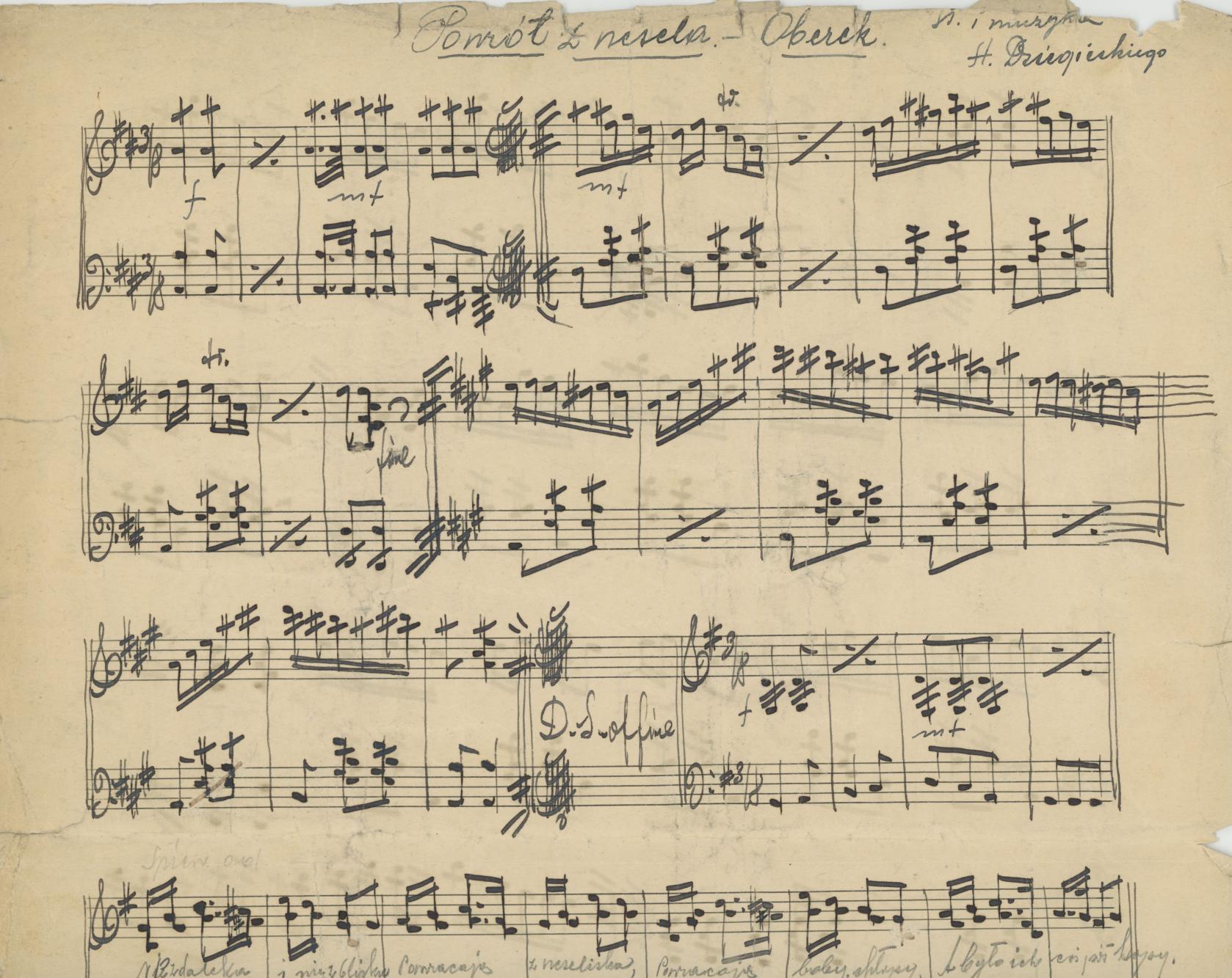 Powrót z wesela - oberek