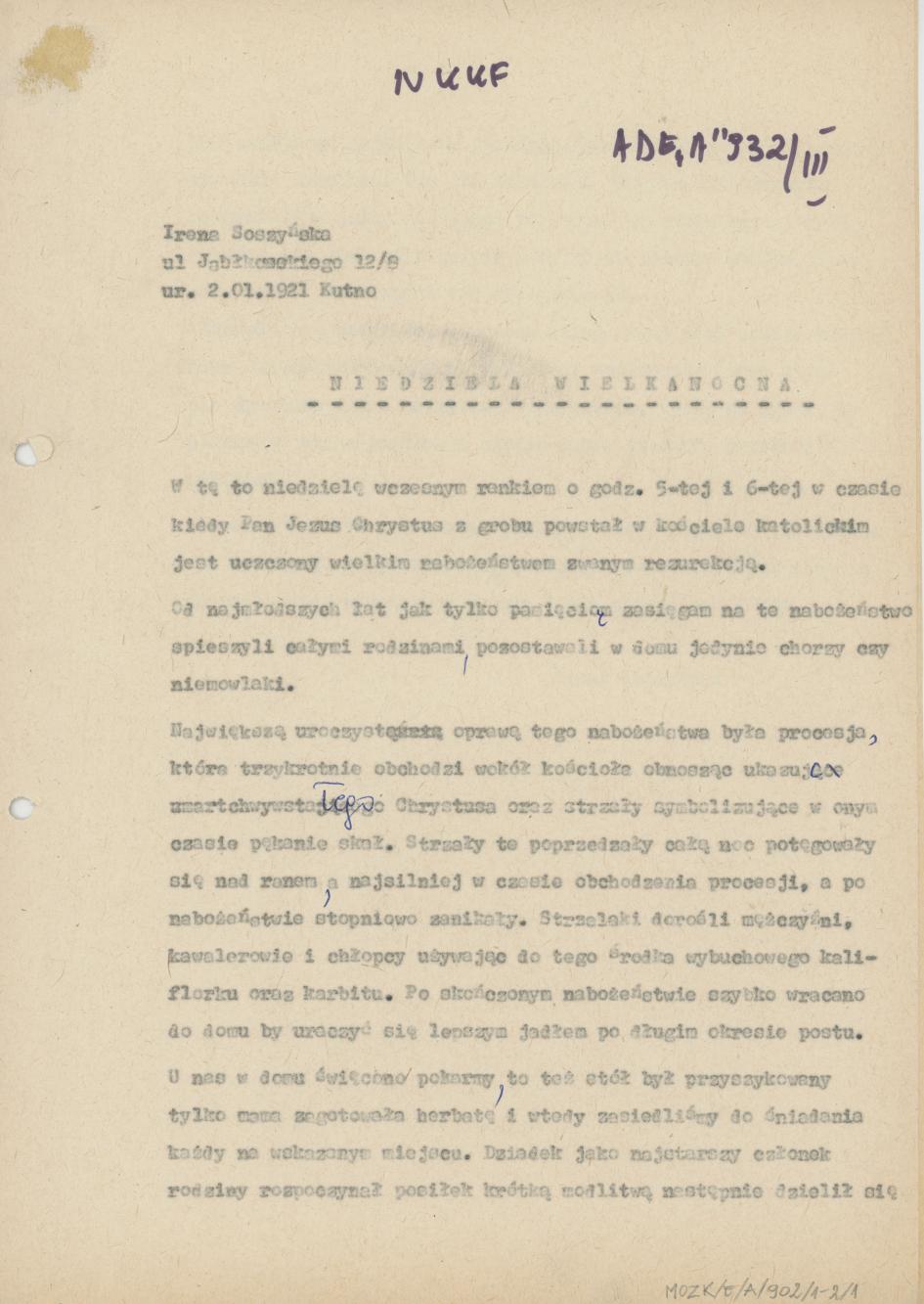 Niedziela wielkanocna